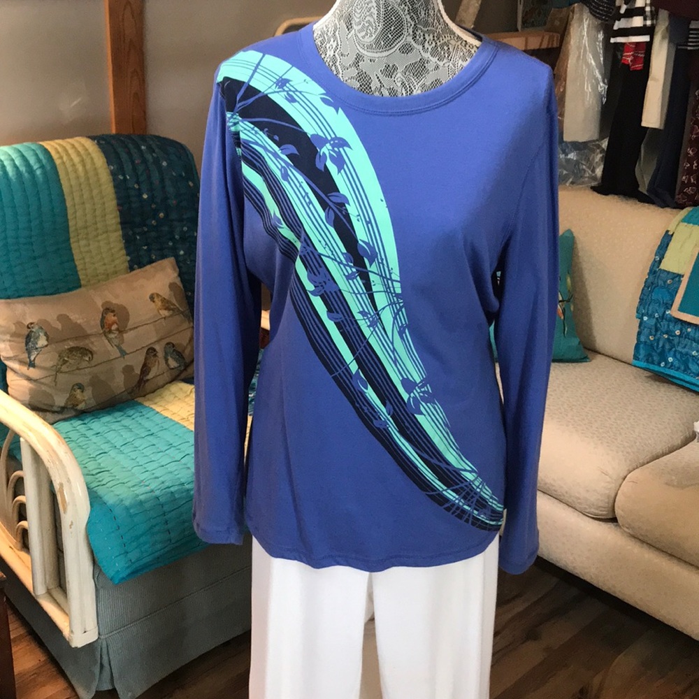 Tek Gear blue tee